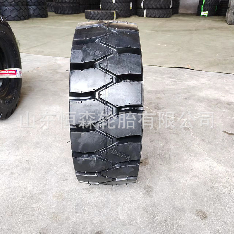 供应朝阳18×7-8杭叉实心轮胎16×6-821×8-9合力叉车工业轮胎