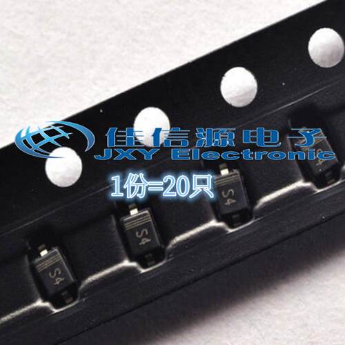 肖特基二极管 1N5819 B5819WS SL/S4丝印 SOD323 0805（发20只）