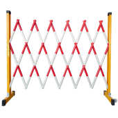 伸缩护栏疫情分流管控玻璃钢不锈钢区域管式 隔离栏杆防护围栏活动