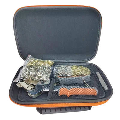 个银色金具套装2005mm钳工供 钳气眼含 便携式扣环.气眼10