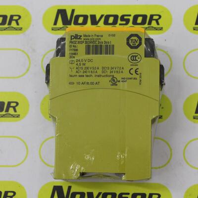 德国皮尔兹PILZ时间继电器PNOZ XV2 774500 774502 774504 774505