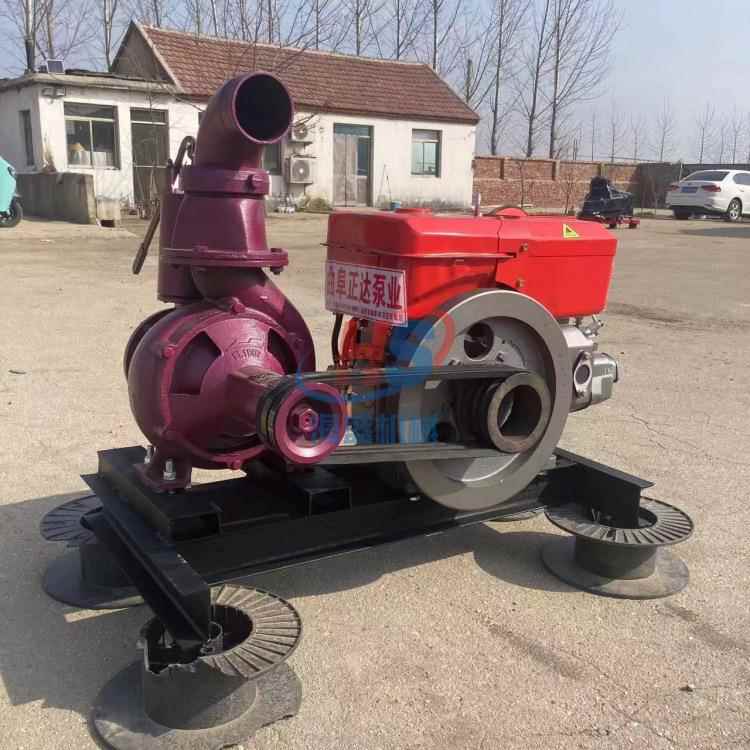 框KBJ6离寸心泵 架款柴油抽水泵寸 34寸压井污水泵