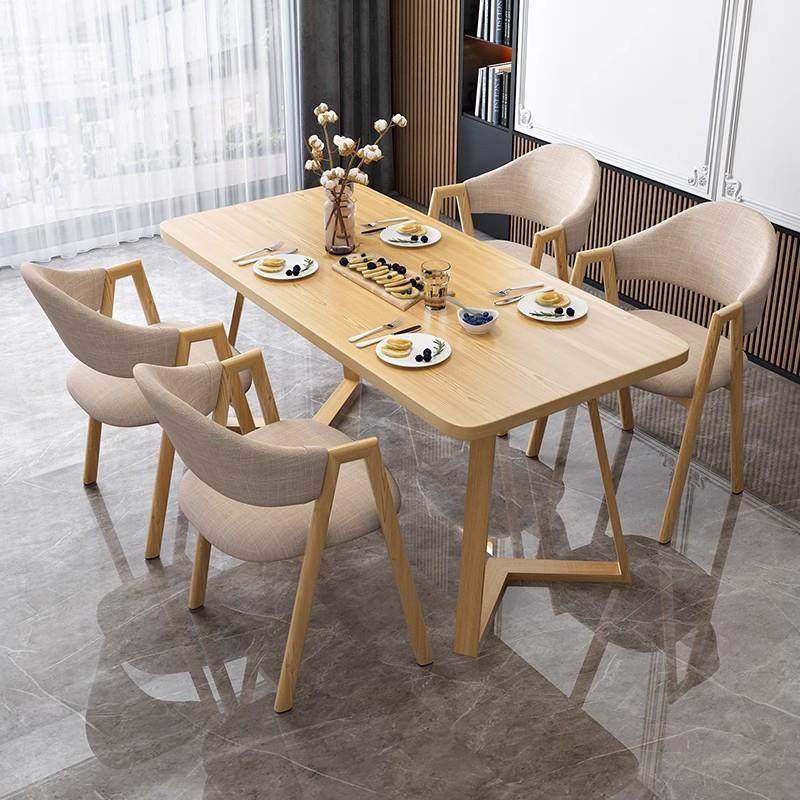 家庭用餐桌高级感小户型餐桌现代简约家用出租房长方形饭桌奶茶店,住宅家具,板木餐桌,淘宝优惠券,粉丝福利购,淘宝优惠卷