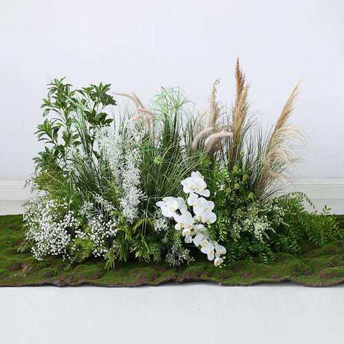 仿真植物草丛造景室内软装假绿植装饰遮挡角落摆件芦苇花草插花