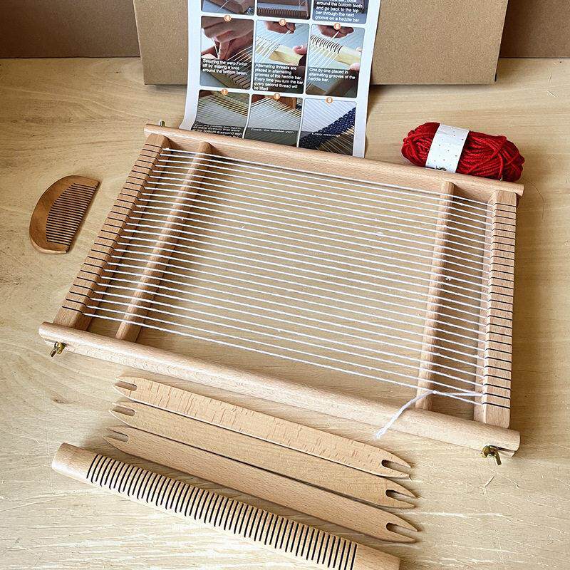 织布机创意编织机儿童女生手工diy成人毛线制作材料女孩家用玩具
