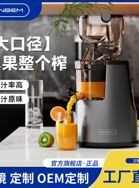 定制跨境新款大口径榨汁果渣分离家用多功能果汁果肉分离果汁机