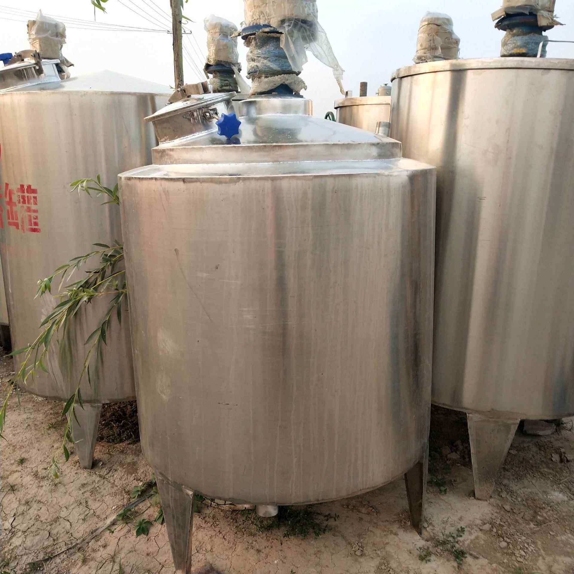 四川出售1吨双层电加热胶水不锈钢搅拌罐 304不锈钢液体搅拌机