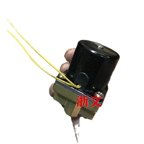 流体阀KAB21-02-1 KAB21-02-2 DC24V AC220V二通常闭铜体电磁阀