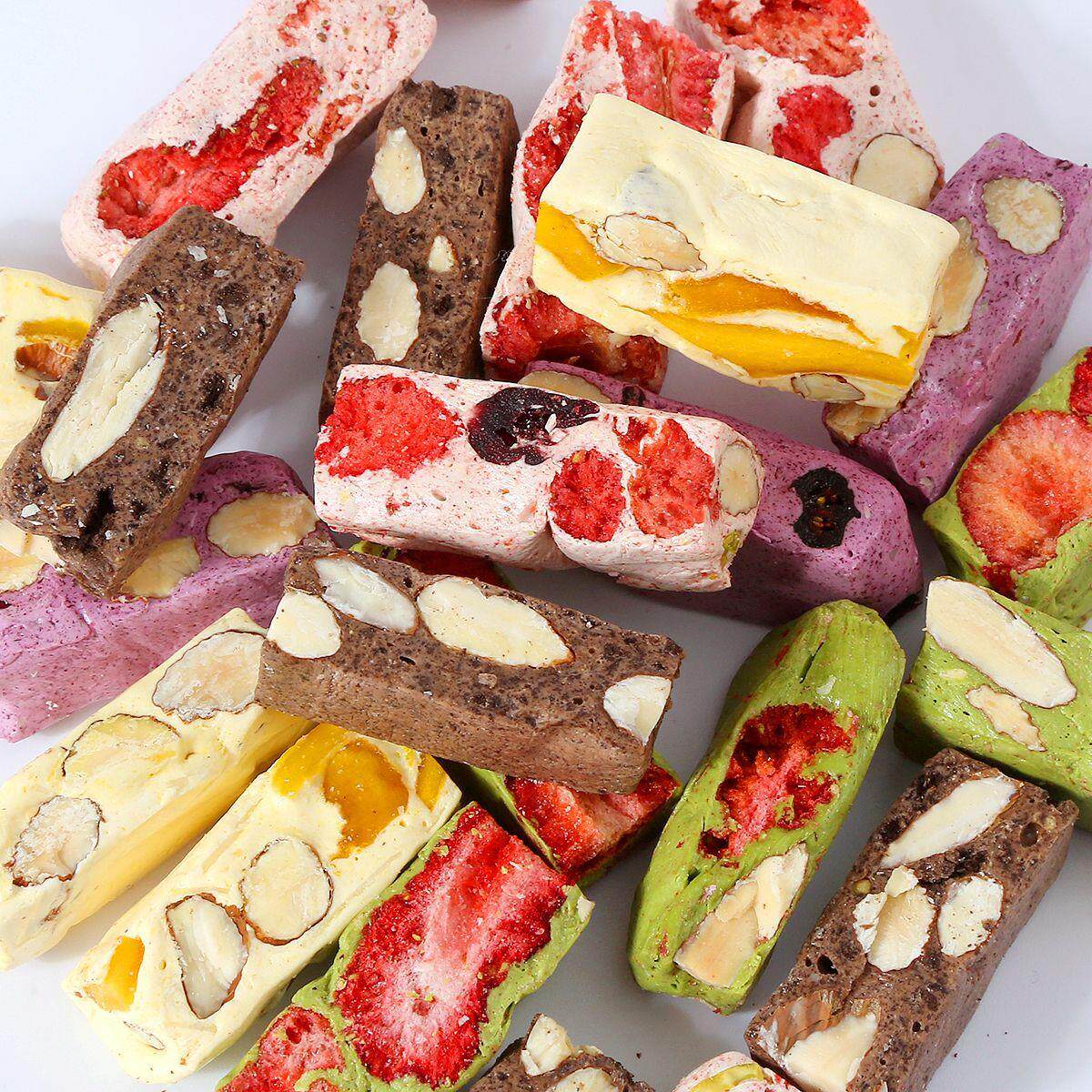 大红袋手工牛扎糖抹茶散装年货糖婚庆糖果草莓传统糕点办公室零食