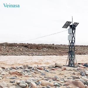 北斗缆道水文监测站SWAWS002铁塔索道跨江河水位计流速测量太阳能