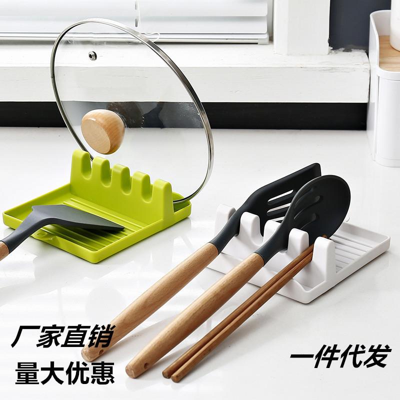 厨房锅铲架可水洗汤勺一体收纳架家用铲子锅盖置物架托厂家