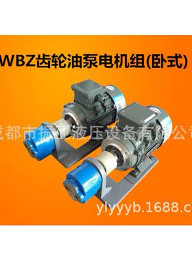TCBW直连直插式电机组CB-B2.5 B4 B6 CB-B10单相齿轮油泵电机装置