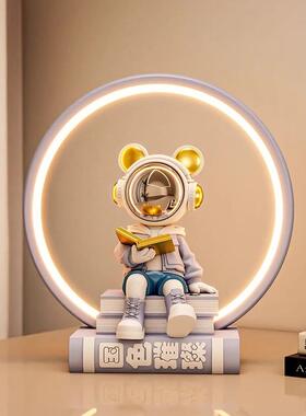 卡通国家色彩明亮航天员航天员夜灯桌面摆件客厅卧室家装氛围灯