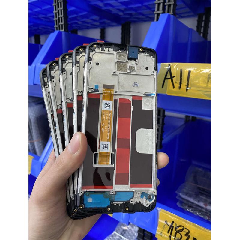 适用于OPPO A11X 原装带框液晶屏幕总成手机内外触摸液晶显示屏幕