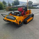 小型柴油拓荒机履带割草机厂家果园河道护坡小型履带除草机