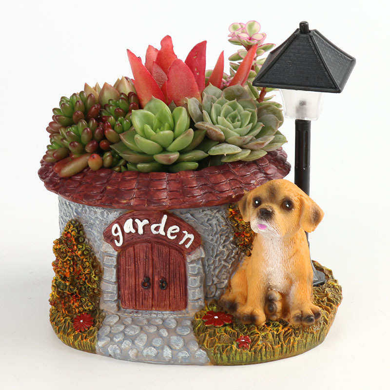 灯树脂花盆可爱卡通led批发双色 肉多花盆创意 厂家,鲜花速递/花卉仿真/绿植园艺,花盆,淘宝优惠券,粉丝福利购,淘宝优惠卷