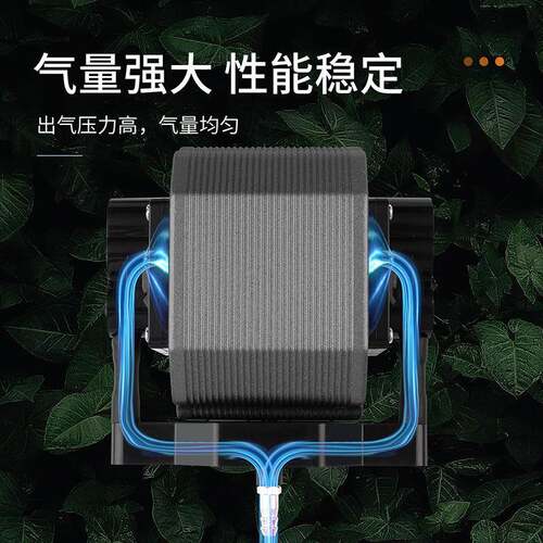 新款直销鱼缸增氧小型氧气泵雕刻机香薰机静音增氧机曝气泵旱厕气