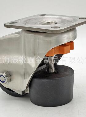 包邮 304不锈钢JS-50/60/70/80/90/130脚杯地脚尼龙万向轮 福马轮