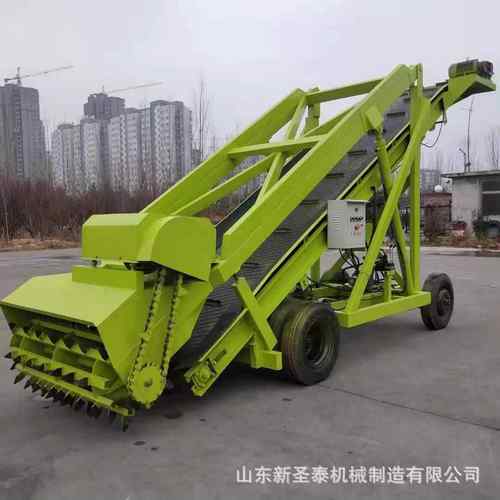 全自动高空作业取草机现货直销青储窖池专业高空取草机工作视频