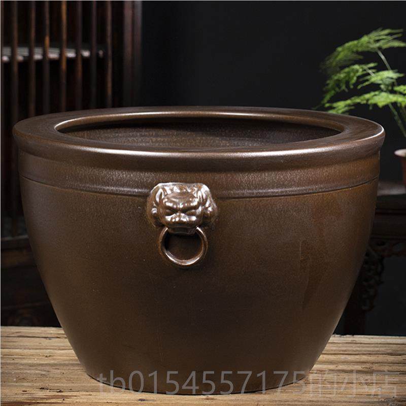 正品大环型陶瓷水喷台泉鱼缸陶罐水循造景古法鱼流缸客厅阳落地大,宠物/宠物食品及用品,底柜/落地缸,淘宝优惠券,粉丝福利购,淘宝优惠卷