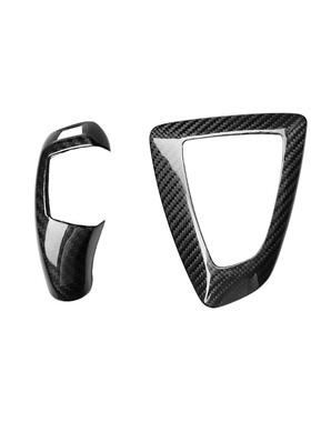 适用宝马12345系F20/F30/F31/F34档把盖碳纤维汽车改装配件变速器