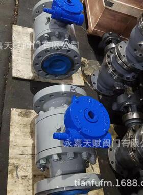 国定式硬密封涡轮球阀Q347Y Q47F Q347H超大口径球阀喷焊