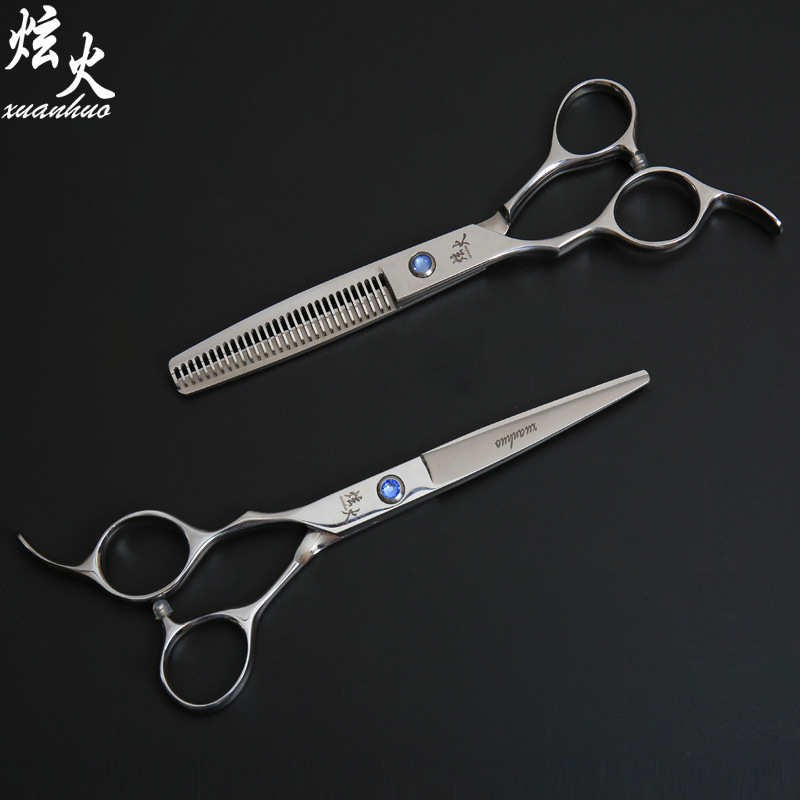 左手理发剪刀美发剪刀刘海剪刀 牙剪打薄剪刀 左撇子专用剪刀