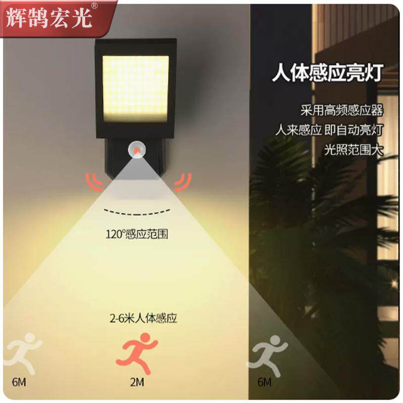 户外感应壁灯室外防水外墙壁挂门前灯外墙门口灯过道阳台铝材灯具