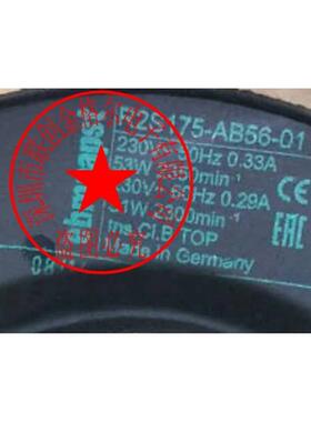 R2S175-AB56-56 R2S175-AB56-01 R2S175-ABS6-01德国进口风机