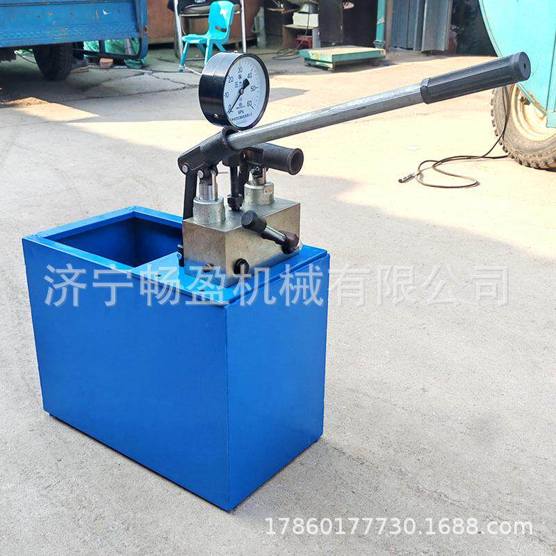 35863手动试泵压压机水管道打压泵家用水压地暖压检力泵打PPR水管