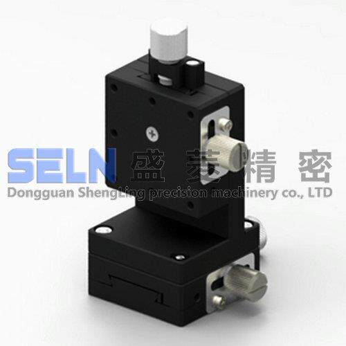 供应燕尾螺杆驱动光学手动微调台XZ轴LWFEV40-R/XZEG40精密位移台