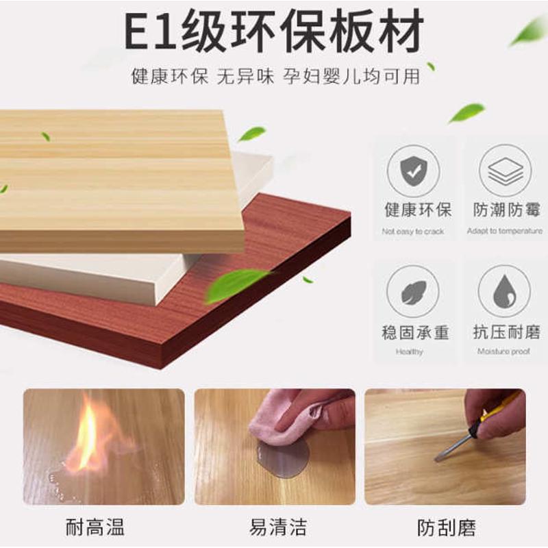 二门更衣柜简易衣柜员工浴室宿舍木质更衣柜浅胡桃色健身房衣帽柜