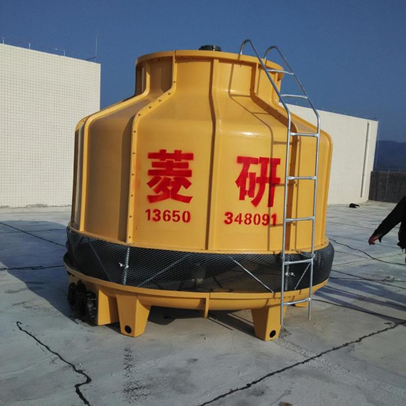 玻璃钢圆形冷却塔厂家逆流式工业水冷设备降温散热常温凉水塔