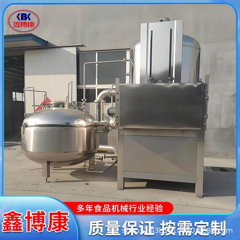 秋葵脆加工设备香酥黄鱼带鱼黄花真空油炸设备榴莲蜜低温油炸机