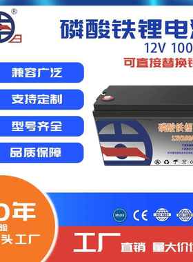 丰日铅酸替代电池高循环次数，可充电锂代铅酸LBR系列12V100Ah
