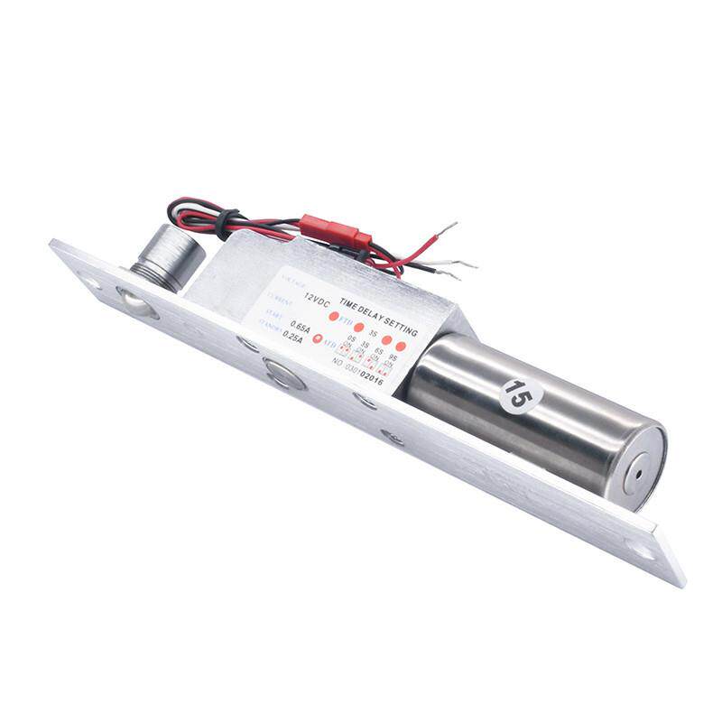 LCJ 力士坚 EC235 EC235-1碰珠型电插锁门禁电锁延时低温力士达