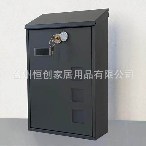 工厂直销跨境电商出口德国亚马逊热销信报箱创意不锈钢意见箱邮筒