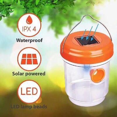 Solar Charged Fruit Fly Safe Non-Toxic Bee Hornet Traps