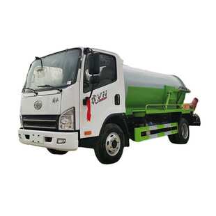 国六蓝牌吸污车5吨 15吨养殖场吸粪吸污车市政环卫管道疏通吸污车