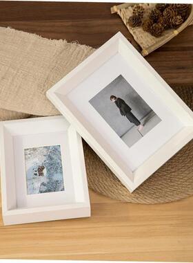 Nordic simple wooden photo frame square picture frames 相框