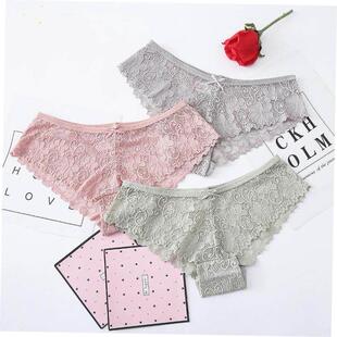 Panties Pcs Sexy Woman Lace Underwear Lingerie 无痕裤 Soft