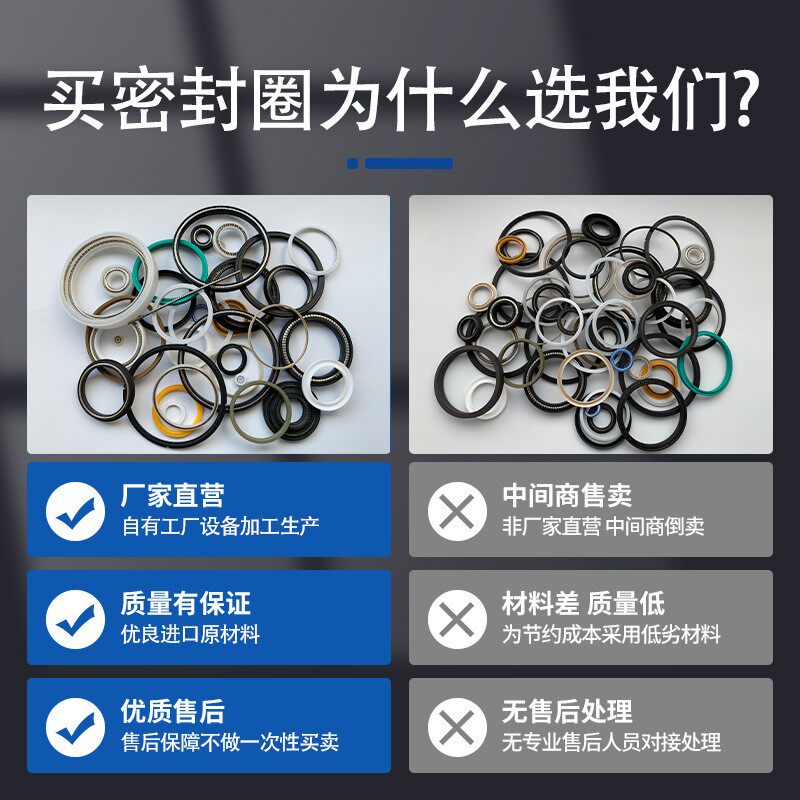 V型金属弹簧蓄能 液压旋转密封圈 F156 平衡密封环 泛塞封 耐高温