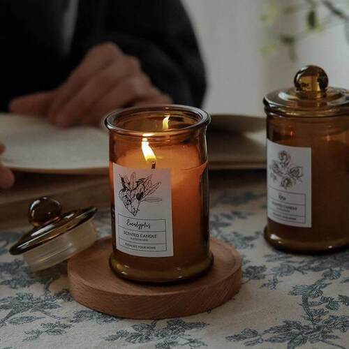 1pcs/set Scented Candles Natural Soyn Non-toxic Wax Candles