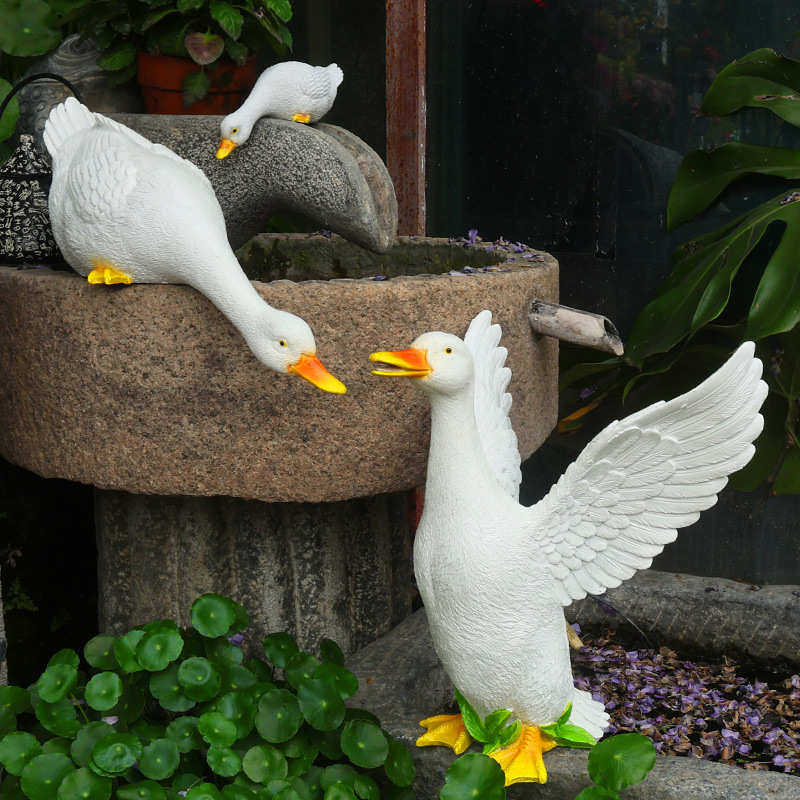 水池temu户外太阳能水鸭喝灯假山庭院氛围动物造景摆件仿真灯,家居饰品,户外/庭院摆件,淘宝优惠券,粉丝福利购,淘宝优惠卷