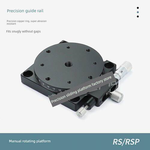 r轴旋转滑台 RSP40/60/80/RPG/ELF01/CGZR/EGZR手动微调旋转平台