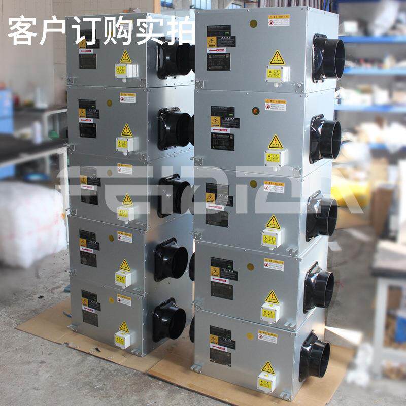 商用低噪静音型GDF管道风机离心排风扇室内新风系统风管吊顶换气