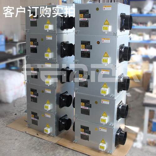 商用低噪静音型GDF管道风机离心排风扇室内新风系统风管吊顶换气