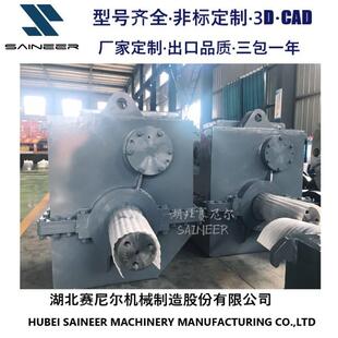 湖北赛尼尔机车牵引驱动车轴齿轮箱减速箱厂家价格三包一年电机车