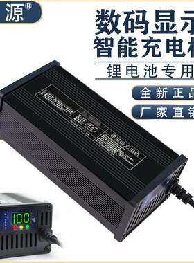 电动车锂电池充电器48V60V72V5A15A18A三元锂铁锂铅酸免维护快充