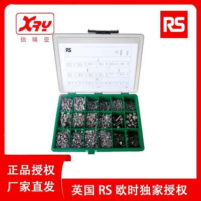 RSPRO304不锈钢281-984螺丝螺栓套装3168件套平头盘头螺丝
